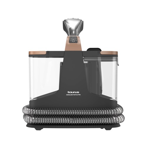 Limpiatapicería TAURUS SPCL602, 600W, 16 kPa, 3 en 1: aspira, pulveriza y limpia líquidos y sólidos 