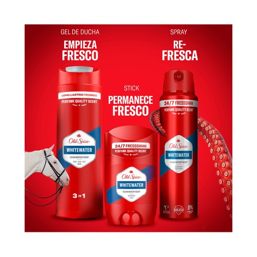 OLD SPICE Whitewater Estuche con productos para la higiene masculina.
