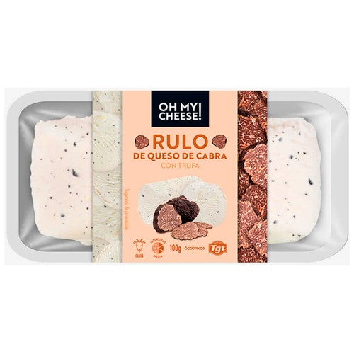 COBREROS Rulo de cabra con trufa COBREROS OH MY CHEESE 100g.