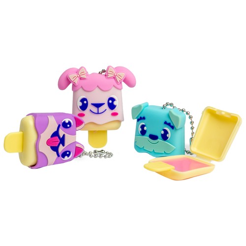MARTINELIA World Estuche con 3 brillos de labios infantiles.