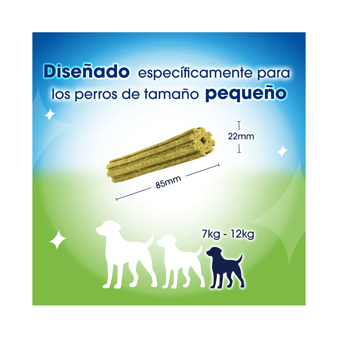 PURINA DENTALIFE ACTIVFRESH Snack dental perros 7 a 12 kg 4 uds.