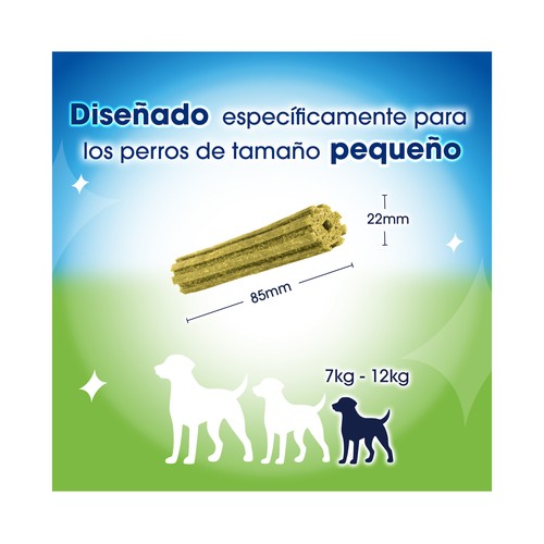 PURINA DENTALIFE ACTIVFRESH Snack dental perros 7 a 12 kg 4 uds.
