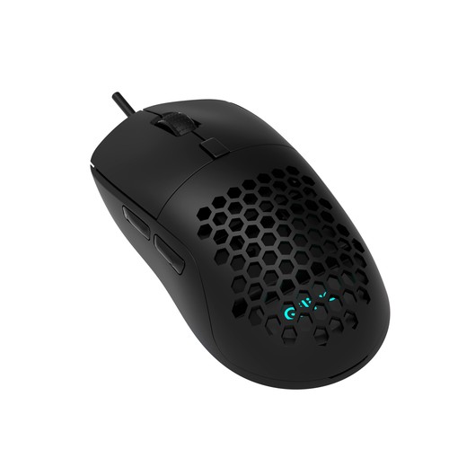 Ratón óptico gaming con cable, luz RGB, QILIVE Q.3755