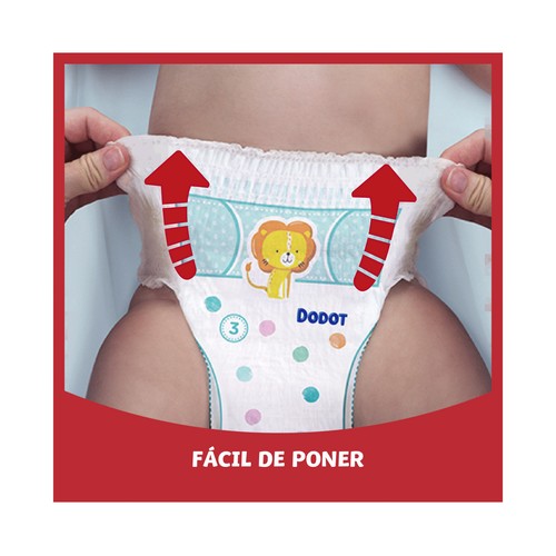 DODOT Pants (braguitas) de aprendizaje talla 4 (9-15 kg) 62 uds.