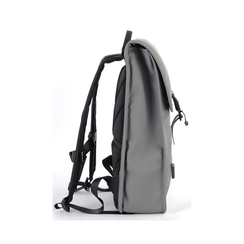 Mochila QILIVE CSR gris, con solapa de 14´-15´