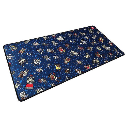Alfombrilla de escritorio para ratón XXL, 80x40cm, KUKUXUMUSU.