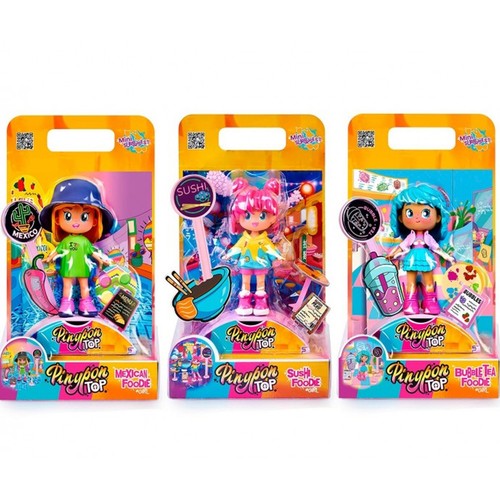 PINYPON top foodie girl, Modelos surtidos.