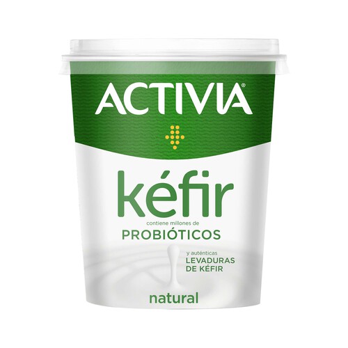 ACTIVIA Kéfir natural con probióticos y autenticas levaduras de 420 ml.