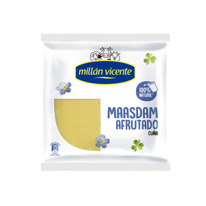 MILLÁN VICENTE Queso Maasdam afrutado MILLÁN VICENTE 500 g.