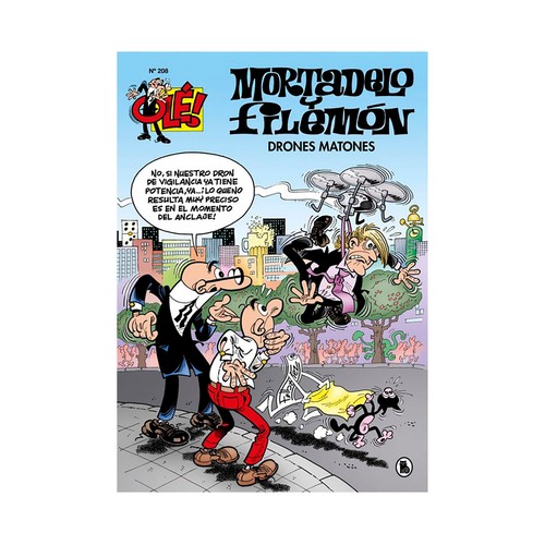 Myf Drones Matones (Ole Mortadelo 208) Ibañez, F.. BRUGUERA