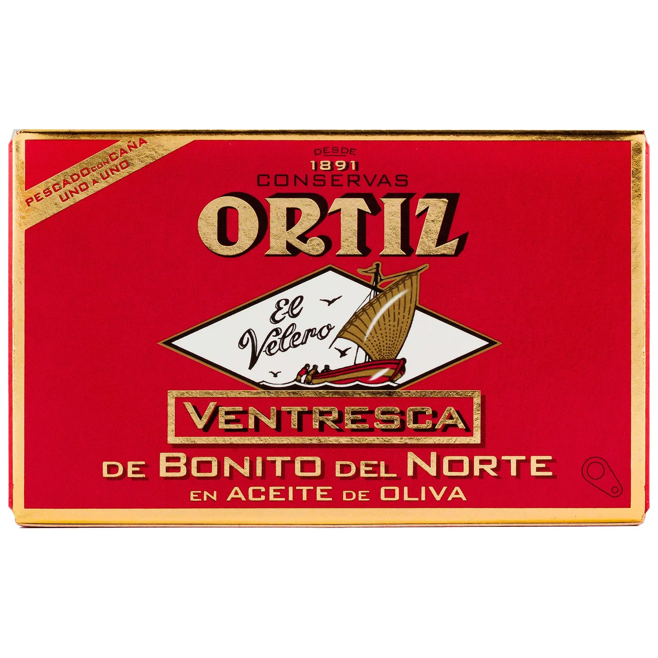 Ventresca de bonito en aceite de oliva 80 g.