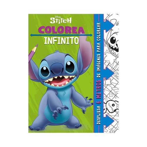 Stitch. Colorea infinito. Disney. LIBROS DISNEY