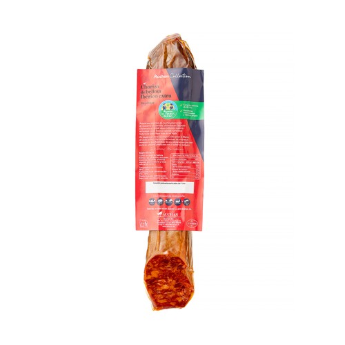 ALCAMPO CULTIVAMOS LO BUENO Chorizo de bellota ibérico - Loncha normal 2 a 3 mm