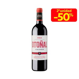 OTOÑAL Vino tinto crianza con D.O. Ca. Rioja botella 75 cl.