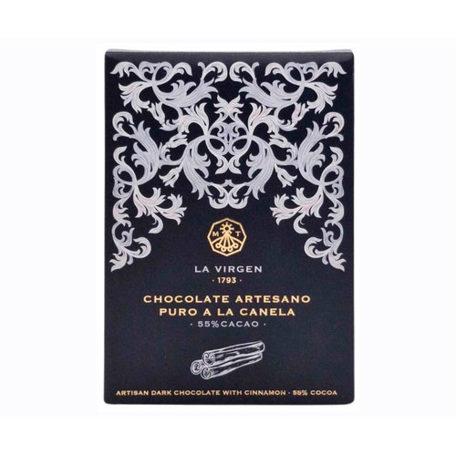 MARCOS TONDA Chocolate artesano puro a la canela 100 g.