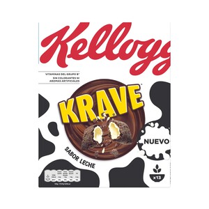 KELLOGG'S Cereales choco-leche KELLOGG'S KRAVE 410 g.