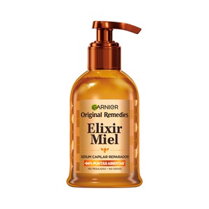 GARNIER Original remedies elixir miel Sérum capilar reparador, no pegajoso y no graso 115 ml.