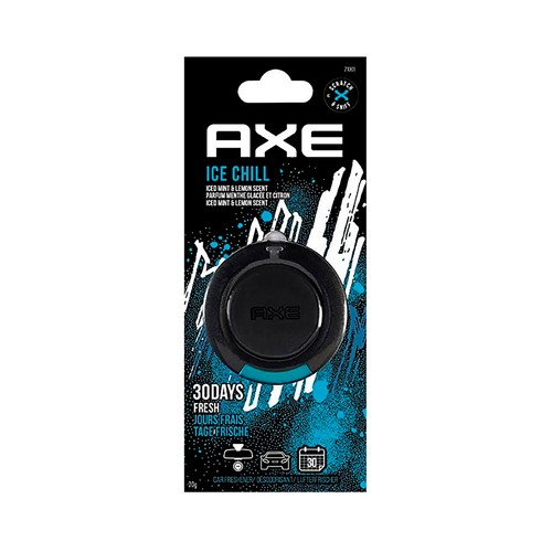 Ambientador rejilla coche AXE ICE CHILL 30 días.