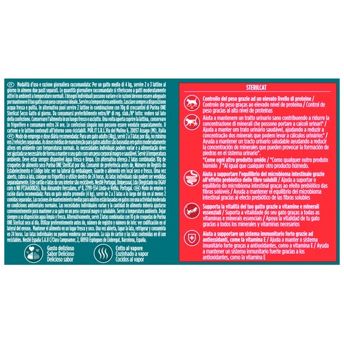 ONE PURINA Latitas de alimento para gato esterilizado salmón y zanahoria 4X85g