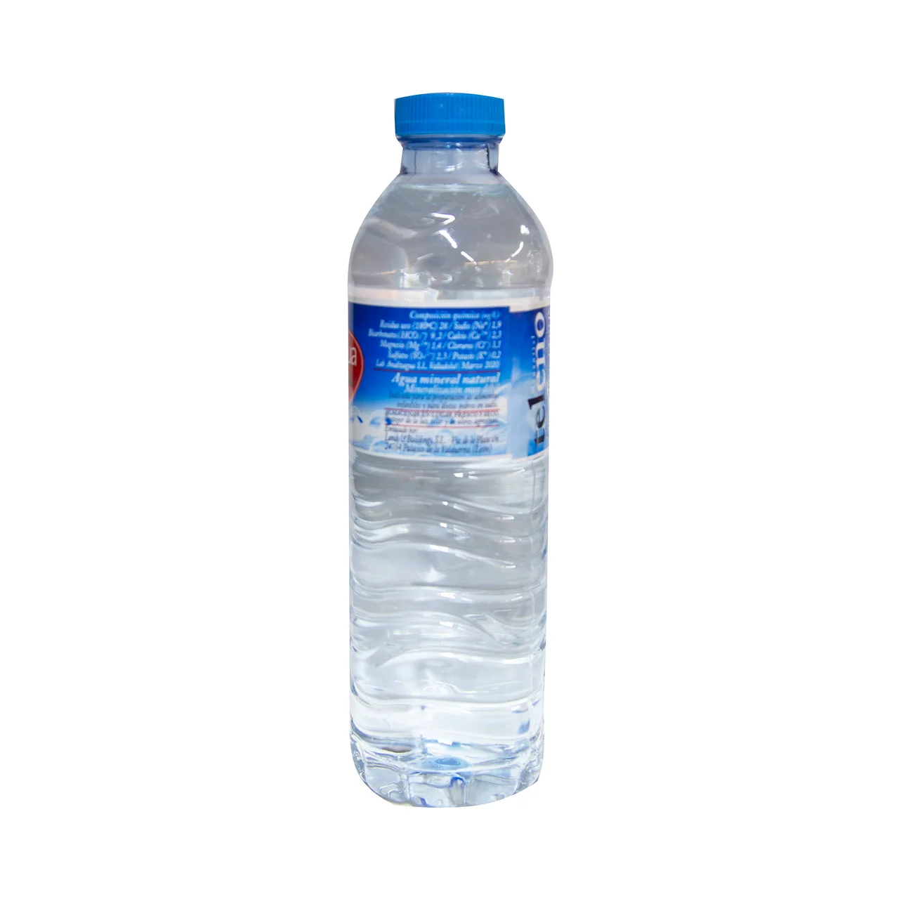 Agua mineral botella de 50 cl, pack de 6 uds.