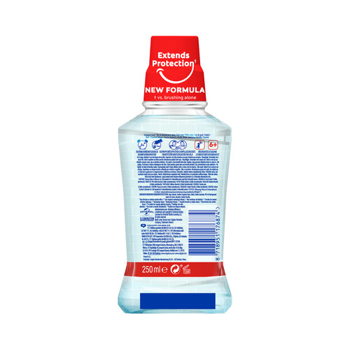 COLGATE Enjuague bucal de uso diario, sin alcohol, para niños de 6 a 12 años COLGATE 250 ml.