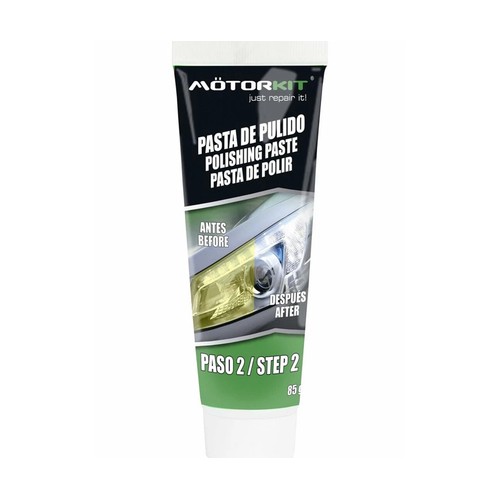 Kit reparador de faros con adaptador para taladros MOTORKIT.