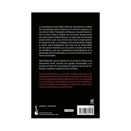 Las que no duermen Nash. Dolores Redondo, BOOKET