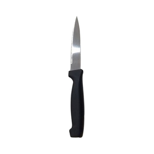 Cuchillo pelador/mondador con hoja de acero inoxidable de 9cm. y mango de plástico, PRODUCTO ECONÓMICO ALCAMPO.