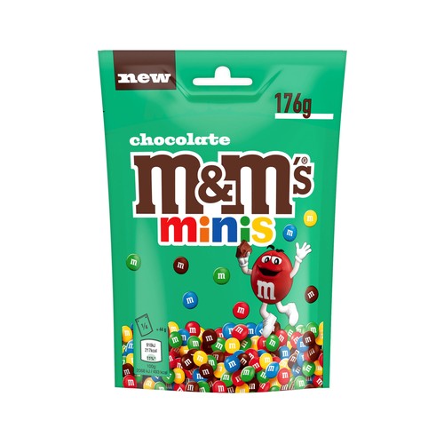 M&M"S Minis Gragea de chocolate en bolsa 176 g.