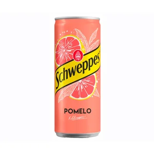 SCHWEPPES Refresco de pomelo lata 33 cl.