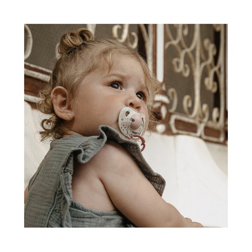 SUAVINEX Chupete con tetina anatómica de silicona, de 0 a 6 meses 2 uds.