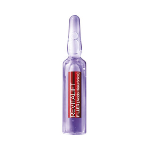 L´ORÉAL PARIS Tratamiento en ampollas rellenador intensivo con ácido Hialurónico L´OREAL PARIS Revitalift filler 7 x 1.3 ml.