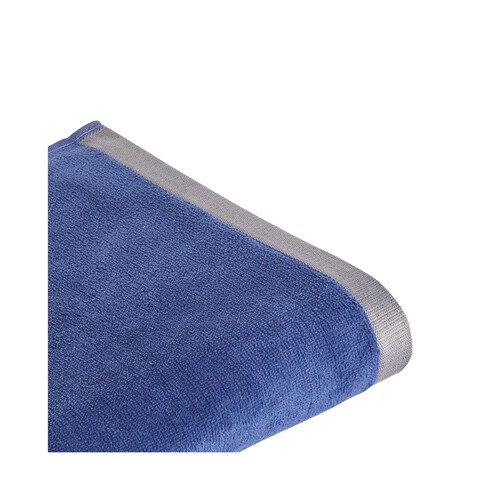 Toalla de playa velour 90x160cm, 100% algodón, 360g/m², ACTUEL. 1 unidad.
