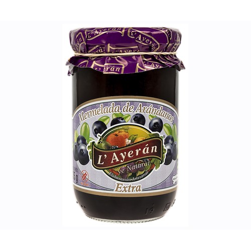L'AYERAN Mermelada de arándanos 355 g.