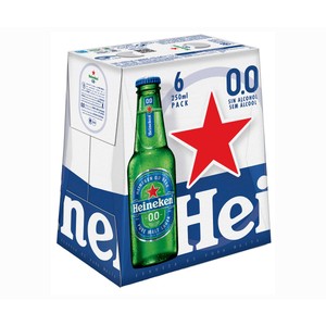 Imagen de HEINEKEN Cerveza 0,0% pack 6 uds. x 25 cl.