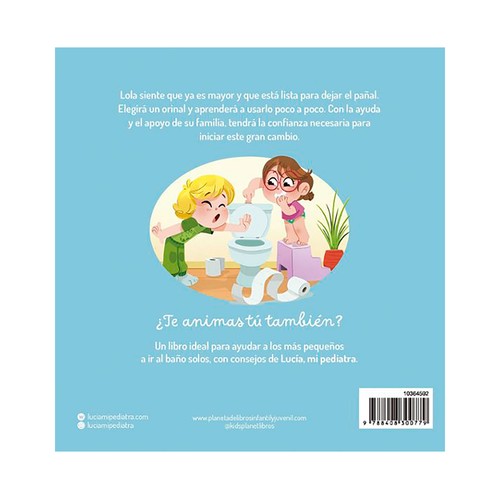 ¡Adiós, pañal! Un cuento de Lucía, mi pediatra. Lucía Galán Bertrand, TIMUNMAS