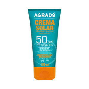 Imagen de AGRADO Protector solar en crema con FPS 50 (muy alto) 100 ml.