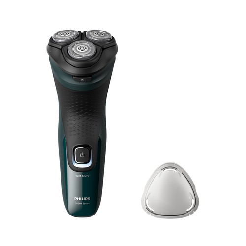 Afeitadora eléctrica PHILIPS X3002/00, cuchillas PowerCut, cabezales 4D..