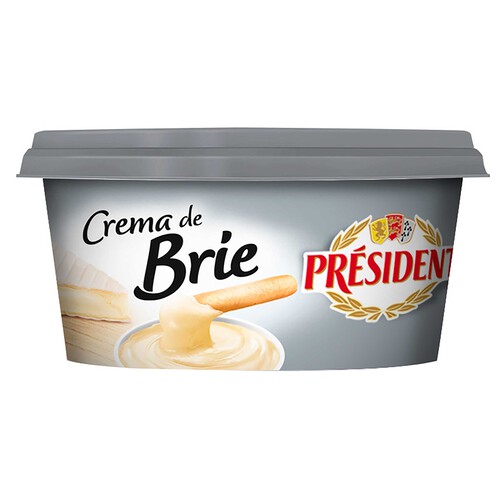 PRÉSIDENT Crema de queso para untar brie PRÉSIDENT 125 g.