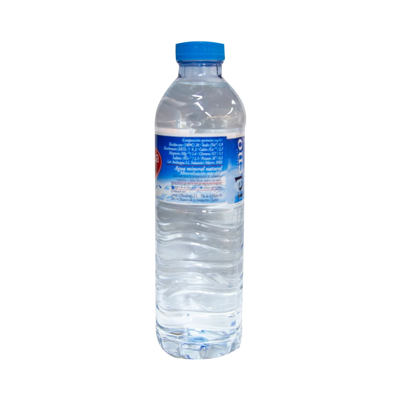 Agua mineral de mineralización muy débil botella de 50 cl.