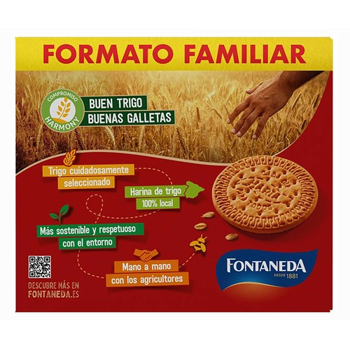 FONTANEDA La Buena María Galletas de desayuno 1800 g.