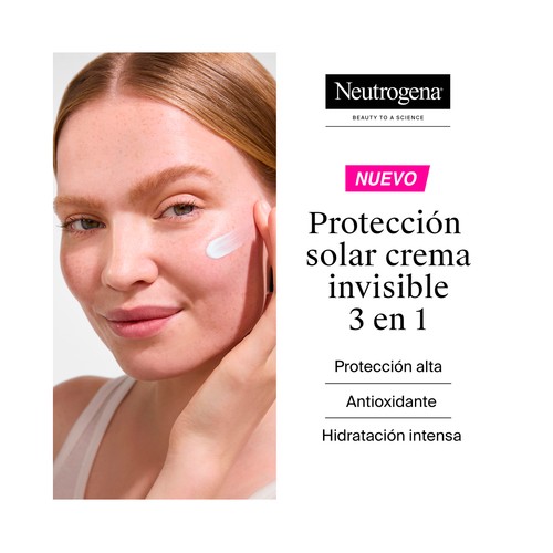 NEUTROGENA Ultra sheer Protector solar hidratante e invisible con FPS 50 (muy alto) 50 ml.