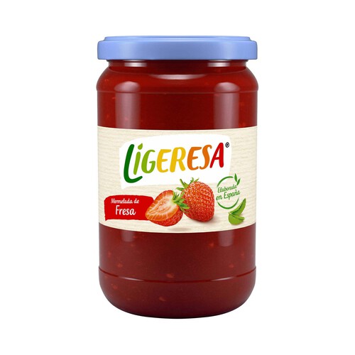 Mermelada de fresa con fructosa LIGERESA 330 g.