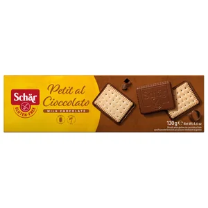 SCHÄR Galletas petit beurre cioccolato sin gluten SCHAR 130 g.