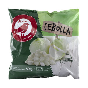 Imagen de AUCHAN Cebolla cortada en dados 400 g. Producto Alcampo
