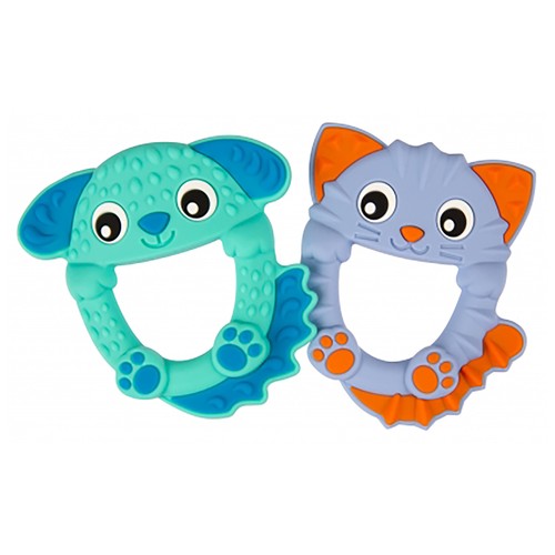 2 Mordedores de silicona, PLAYGRO.