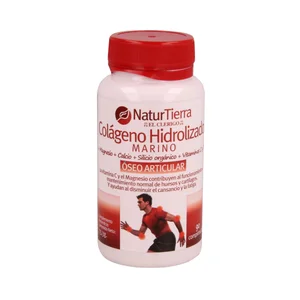 NATURTIERRA Colágeno hidrolizado marino para el normal funcionamiento de los huesos NATURTIERRA 90 comprimidos
