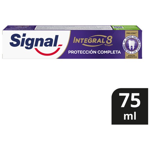 SIGNAL Integral 8 complet Pasta de dientes para un cuidado bucal integral y completo 75 ml.