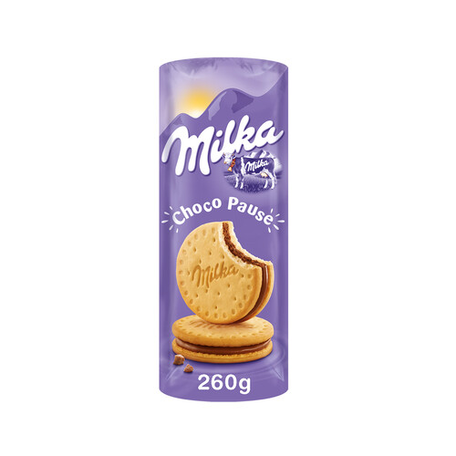MILKA Galletas Choco Pause de chocolate con leche 260 g.
