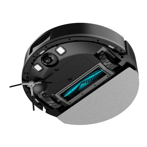 CECOTEC M60 Dark, Map Genesis, Wifi, Navegación Laser, 4 en 1: aspira, friega, barre y pasa la mopa 